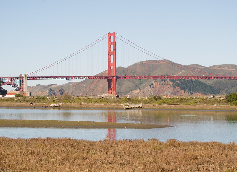 Golden Gate Bridge at Crissy Field