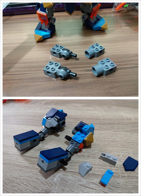 Nexo Knight  - 3 in 1 Clay Mech [Lego 72004 MOD]