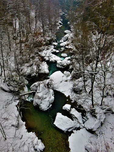 Canyon of river Kokra, Slovenia | by vidaficko