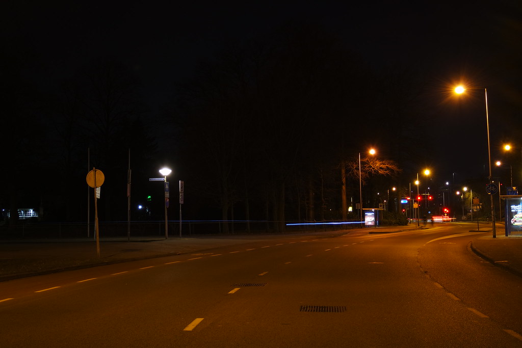 Oost 4 | De kruising Parkweg - Stadsmatenstraat, 's nachts, … | Flickr