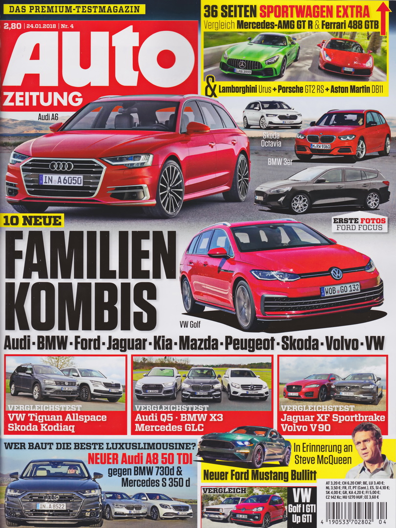 Image of Auto Zeitung - 2018-04 - cover