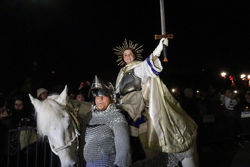 Jeanne d'Arc Parade 2018. Photo by Charlie Steiner.