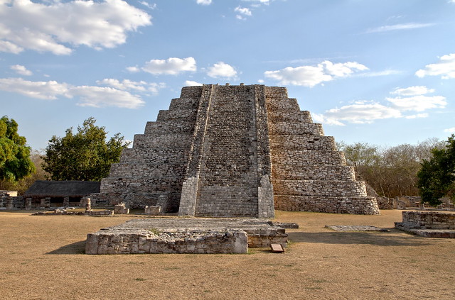 The pyramid from Mayapan