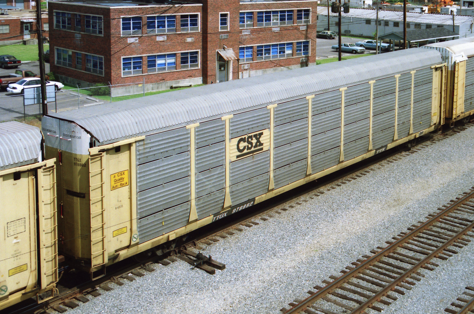 Yellow Auto Rack Csx Auto Racks | Flickr
