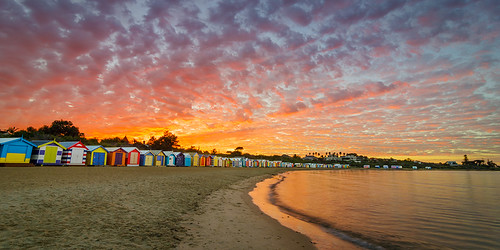 brighton beachboxes sunrise nisifilters victoria australia tourism