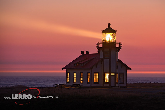 Point Cabrillo Lighthouse: Mendocino, California