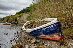 North Star Abandoned on Loch Ness Shore