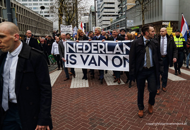 PVV demonstratie