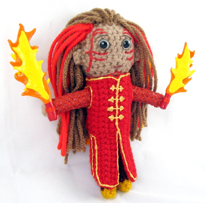 Firedrake Doll (fire dancer)