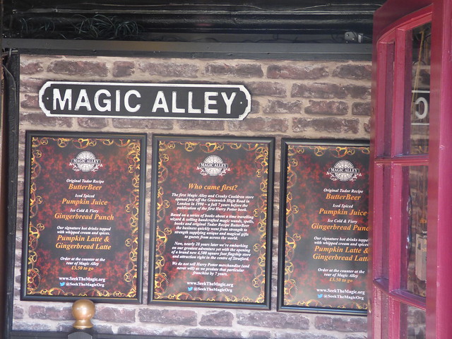 Magic Alley - Henley Street, Stratford-upon-Avon - signs