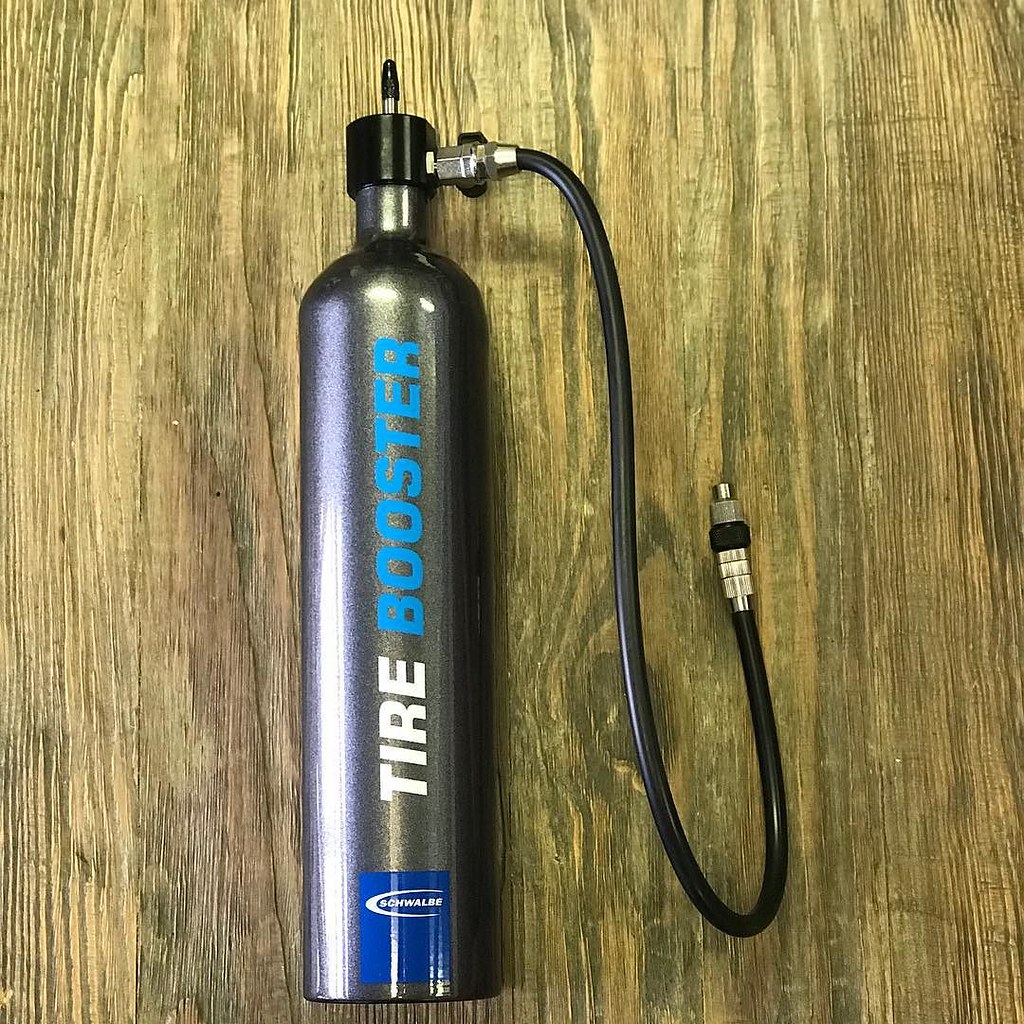 Schwalbe Tubeless Tire booster. Inflate with floor pump. L… | Flickr