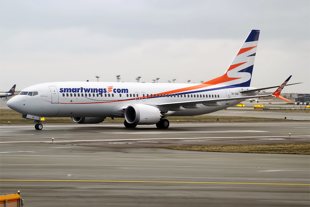 SmartWings, OK-SWA, Boeing 737-8 MAX | Anna Zvereva | Flickr