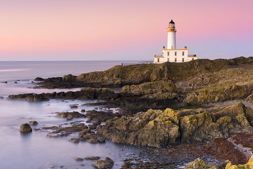 lighthouse scotland landscape water sea seascape coast light colurs sunset rocks ayrshire turnberry le longexposure