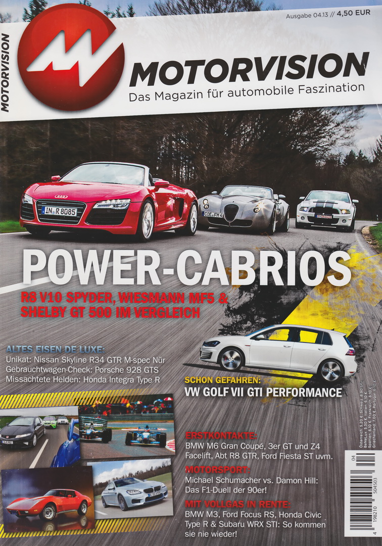 Image of Motorvision - 2013-04 - cover