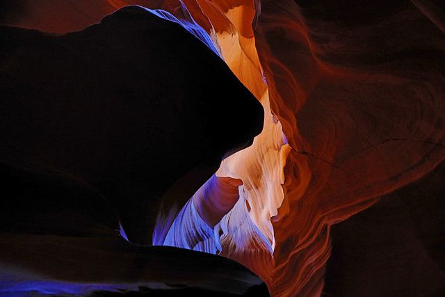 Antelope Canyon : Summer afternoon . . .