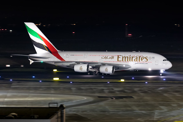 A6-EDM Emirates Airbus A380-861