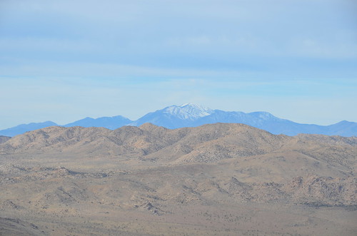Joshua Tree - view of a mountain