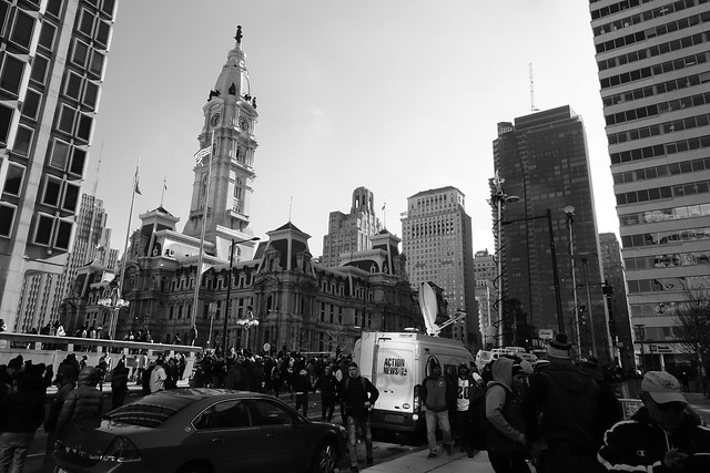Before, during and after the Philadelphia Eagles Superbowl Parade - February 8 2018  #Philadelphia #philly #philadelphiaEagles #eagles #parade. #eaglessuperbowlparade   #eaglesparade.  #fans #crowd