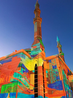 Light festival in Sharjah