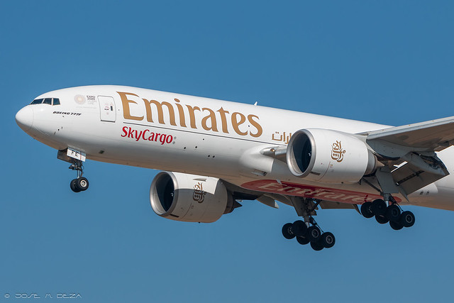 Emirates SkyCargo B777-F1H A6-EFE