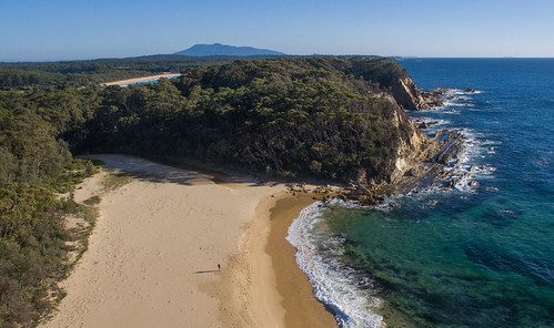 Just me and Petrov by OzzRod, A beach all to myself this morning with my quadcopter Petrov hovering high above. Barragga Bay, NSW 