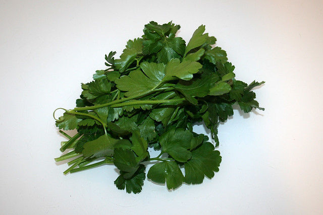01 - Zutat Petersilie / Ingredient parsley