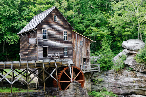 westvirginia states gladecreekmill babcock building mill babcockstatepark nikon grainmill gristmill rock 1026 august 2010 nikond300 d300 vacation tree woods forest