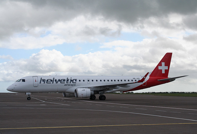HB-JVO Embraer ERJ-195 Helvetic Airways