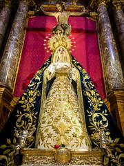 Madonna in a Chapel of Basílica Pontificia de San Miguel