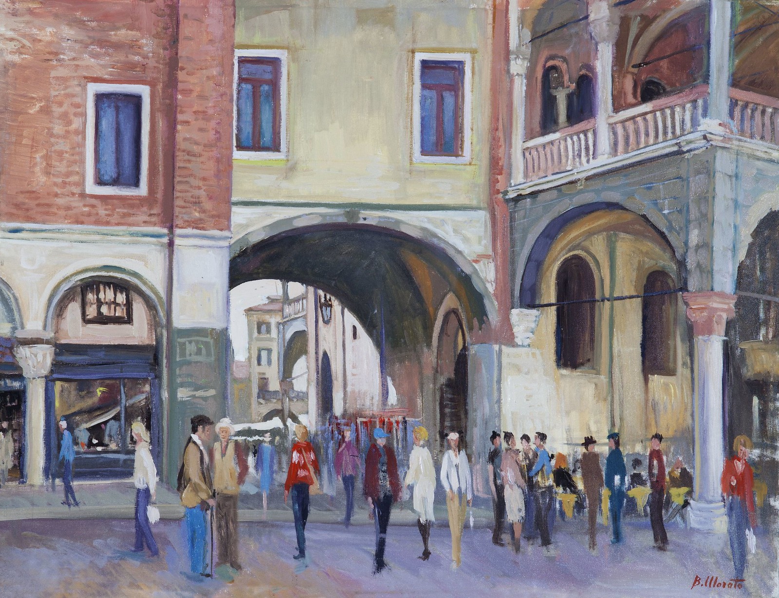 Bruno-Morato-Art- Padova, Volto della Corda, olio, 40x52 cm