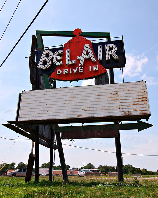 Bel-Air Drive In on Route 66 in Mitchell, Illinois I