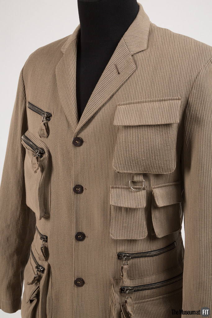 Jean Paul Gaultier Homme man's jacket | Wool, spring 1990, F… | Flickr