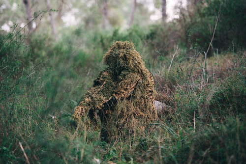 Snipers Camouflage Demonstration
