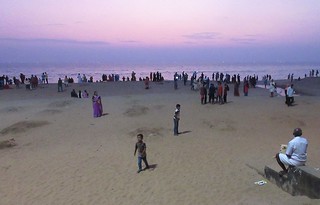 Kerala - Varkala Beach at Sunset