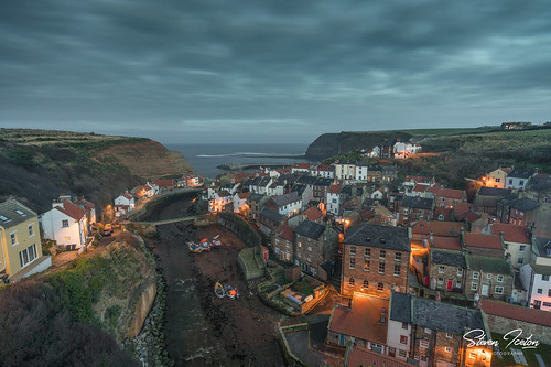 staithes blue hour bluehour northyorkshire northyorkmoors england