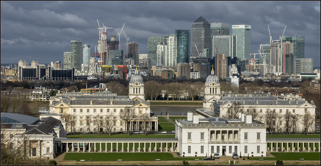 Old & new: University Greenwich, The Queen's House & London Docklands