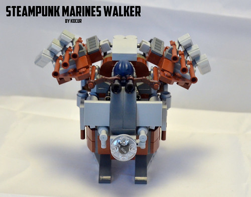 Steampunk Walker 02 Front | by kocurvelox