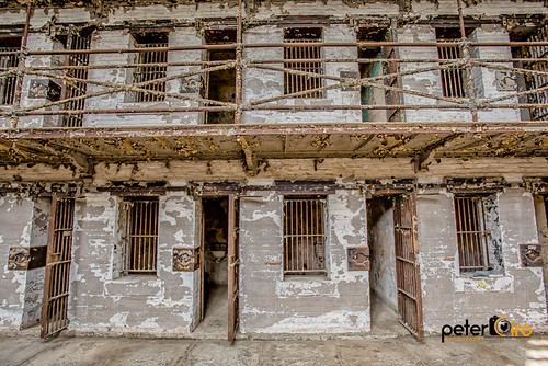 Cell Blocks - Ohio State Reformatory in Mansfield Ohio by Peter Ciro Photography, Cell Blocks - Ohio State Reformatory in Mansfield Ohio - B/Wghosts haunted mansfield murders ohio oh