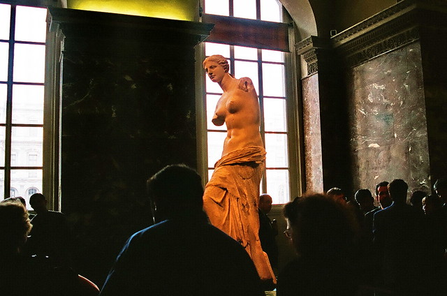 Aphrodite of Milos (aka Venus de Milo) (101 BC) by Alexandros of Antioch, Louvre Museum, Paris, 1999