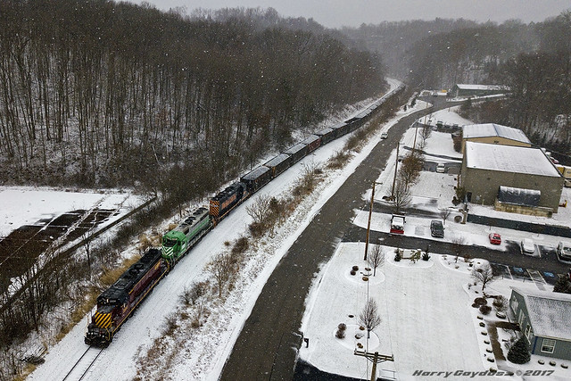 Southwest Pennsylvania Railroad EMD SD40-2 3504