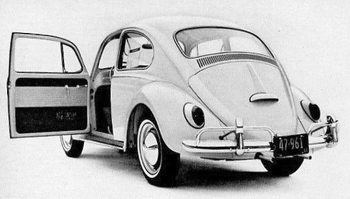 1965 VW Beetle 1200 Sedan, August 1964 Volkswagen press photo | by R36 Coach