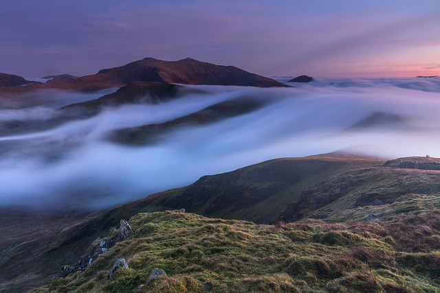 'Twilight Inversion' - Moel Eilio, Snowdonia