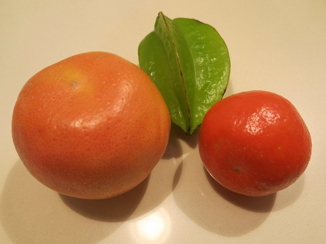 Tropical Colours - Star Fruit, Grapefruit, Mandarine 355/365