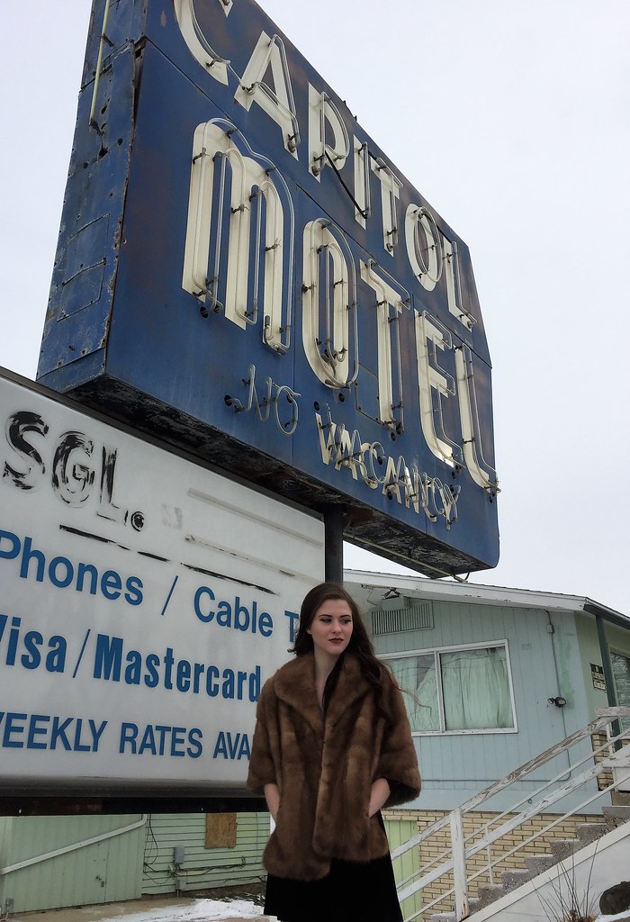 she thought to herself...there's never any vacancy...(Carly-at the capitol motel)