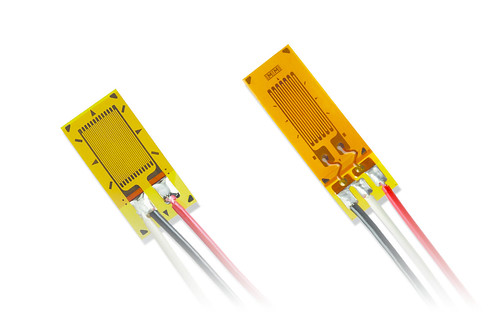 March 14, 2017 - 4:21pm - A key benefit in the specification of pre-cabled gages for stress analysis is their efficiency during installation. With this new option, Micro-Measurements has extended this benefit into higher application temperatures. New Option SP35 includes ten feet (three meters) of 30-AWG, twisted, etched Teflon leadwires (330-FTE). The etching ensures that any protective coatings applied over the installation will bond and seal to the cable. Gage leadwires are pre-attached via solder to the CEA- and WK-series strain gages, allowing them to support specific requirements to +350°F (+177°C) and +400°F (+204°C), respectively. Their three-wire quarter bridge configuration cancels any potential cable thermal output which may occur in response to temperature changes.
Option SP35 is ideal for the support of higher temperature stress analyses of automotive and aerospace components, or of any other structural material. It is particularly useful for higher temperature composite materials testing, eliminating the need for soldering on the test article, and thus the possibility of heat damage to sensitive surfaces. In addition, Option SP35 has no impact on strain gage resistance tolerance or strain range specifications, allowing for continued seamless integration into the application environment. At the same time, it offers a viable leadwire solution with simplified installation requirements. With these combined features, Option SP35 now allows a customer to specify both Micro-Measurements CEA- and WK-series strain gages into an expanded number of higher temperature applications, particularly those where the limitations of traditional pre-gaged vinyl insulated cabling had previously limited their use. For more information on Option SP35, or other available stress and strain sensing technologies from Micro-Measurements, visit www.micro-measurements.com.
 



