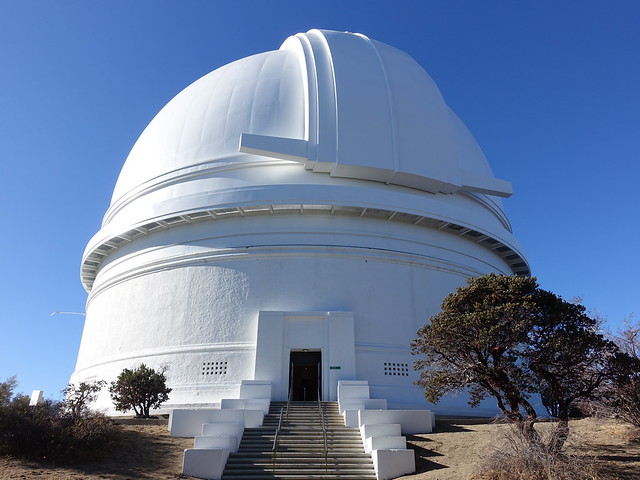 Palomar Observatory in the Palomar Mountain Range, California