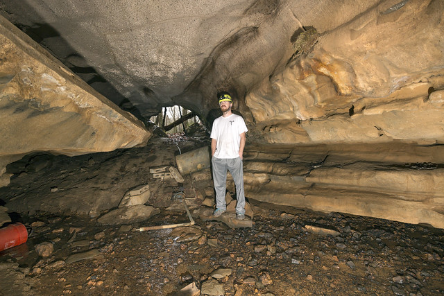 James Stinnett, Howell Signature Cave twilight, White County, Tennessee