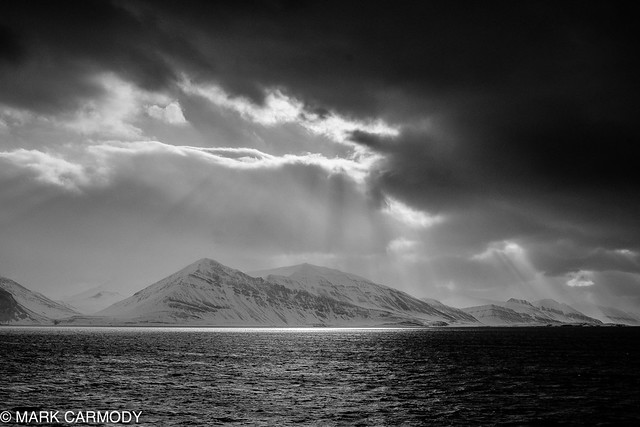 On the approach to Bellsund, Svalbard