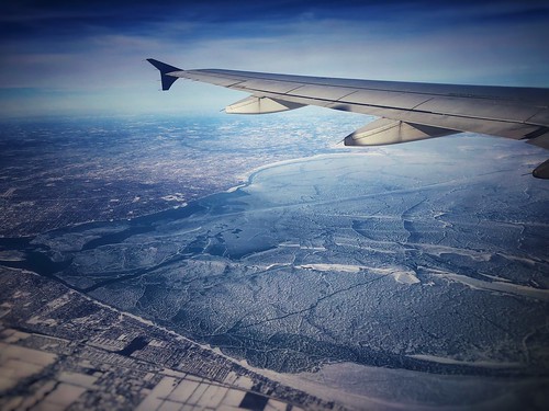 iphoneography iphoneographer iphoneology iphonology above airplanewing planewing wing airplane plane lakestclair stclair lake frozen winter aerialview aerial