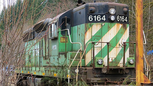 844steamtrain potb port of tillamook bay 6164 emd sd9 railroad train vintage old diesel freight locomotive 1955 ex bn burlington northern green black tiger stripes timber or canon powershot sx40 hs digital camera transportation travel video tourism adventure events science technology engine cliche saturday railway nature outdoors flickr hdr photography flickrelite america color photo youtube google redbubble most popular views viewed trending relevant favorite favorited vehicle outdoor